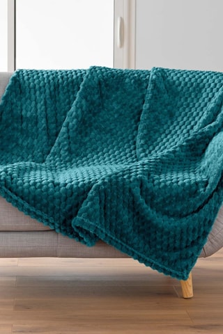 Manta Mini Frosty - Azul ­- 125 x 150 cm