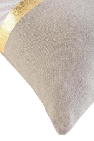 Cojín Melisse - Blanco y gris - 45 x 45 cm