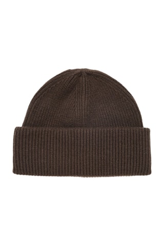 Berretto in lana - Marrone scuro
