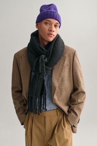 Berretto in lana merino - Viola