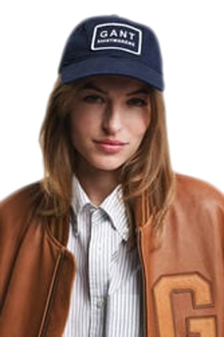 Cappellino in cotone bio - Navy