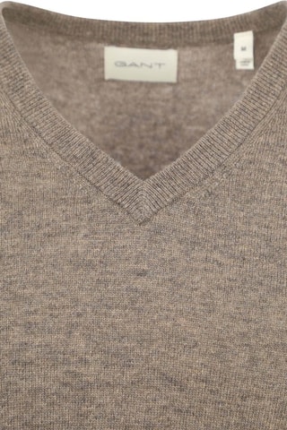 Maglia regular in lana - Nocciola