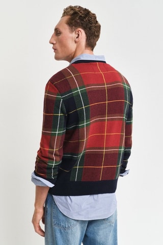 Maglia regular in lana - Rosso