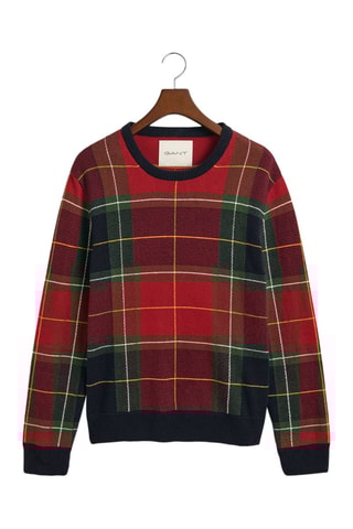 Maglia regular in lana - Rosso