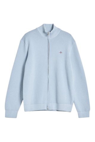 Cardigan regular - Azzurro