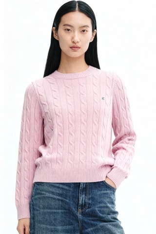 Maglia in lana di montone - Rosa