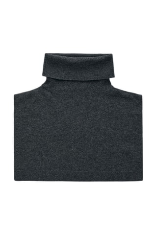 Scaldacollo in lana merino - Antracite