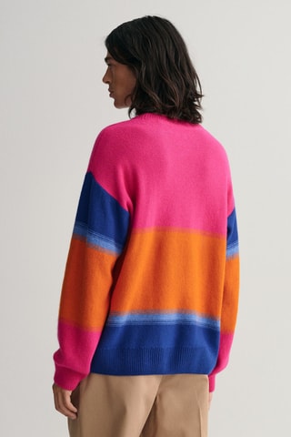 Maglia oversize in lana - Rosa