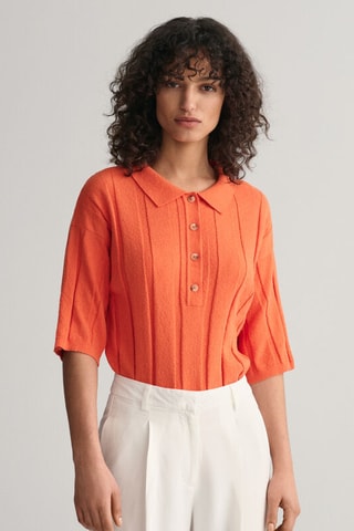 Maglia relaxed - Arancione