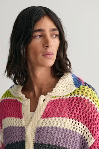 Maglia relaxed - Crema