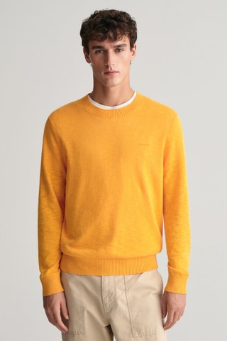 Maglia in seta - Senape