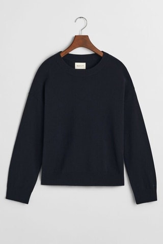 Maglia in lana d’agnello - Navy