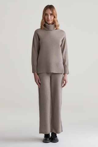 Maglia in lana e cashmere - Grigio