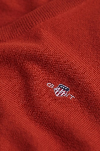 Maglia regular in lana - Rosso mattone