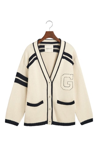 Cardigan in lana - Crema