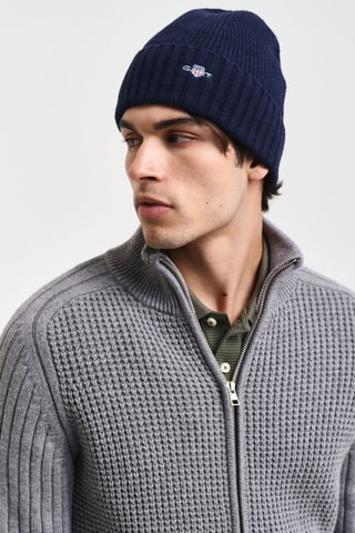 Cardigan in lana d’agnello - Grigio chiaro