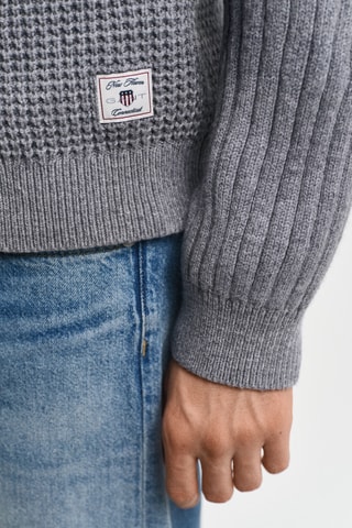 Cardigan in lana d’agnello - Grigio chiaro