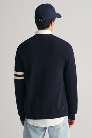 Cardigan relaxed - Navy