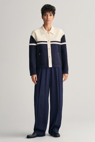 Cardigan relaxed - Navy