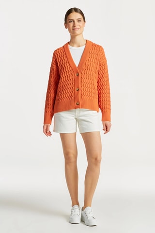Cardigan relaxed - Arancione