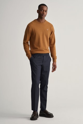 Pantaloni in lana - Nero