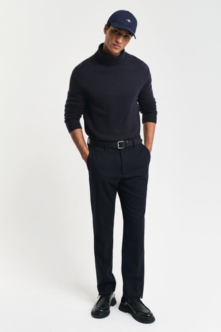 Pantaloni in lana - Nero