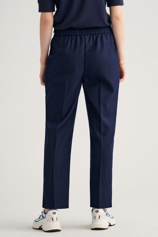 Pantaloni in lana - Navy
