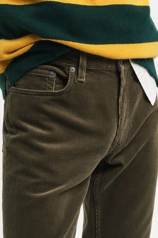 Pantaloni regular - Verde oliva