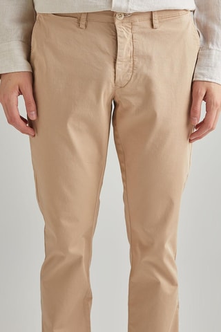 Pantaloni chino slim - Beige