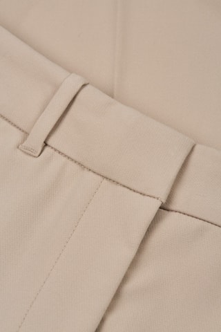 Pantaloni flare a vita alta - Beige