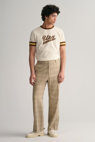 Pantaloni in lana - Ecrù