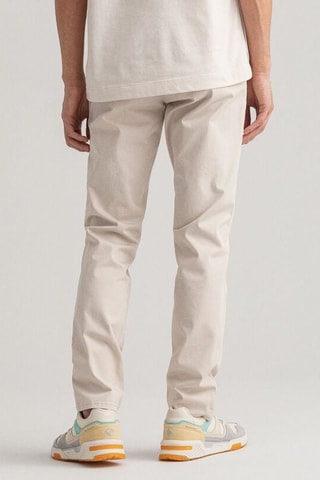 Pantaloni in cotone bio - Ecrù