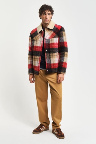 Pantaloni chino regular - Beige