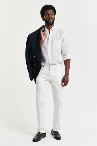 Jeans regular - Bianco