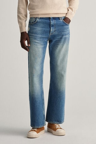 Jeans bootcut - Blu chiaro