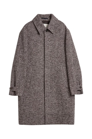 Cappotto regular in lana - Grigio
