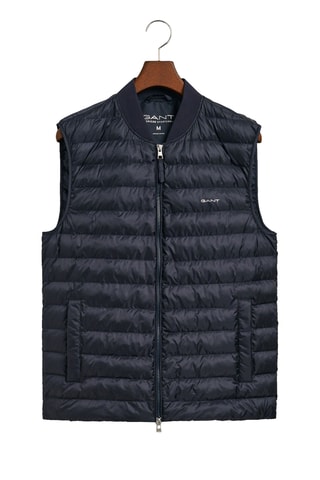 Piumino regular senza maniche - Navy