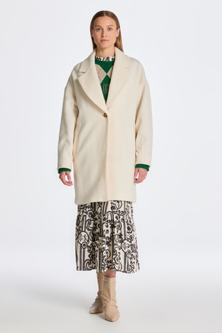 Cappotto in lana - Bianco