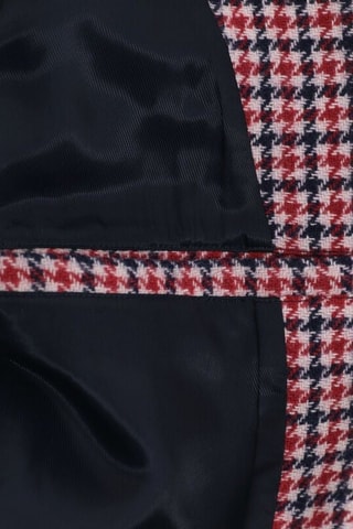 Giacca in lana - Bordeaux e nero