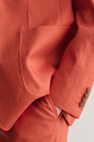 Giacca in lino - Arancione