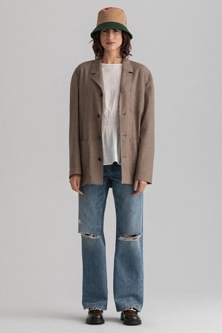 Blusa relaxed - Ecrù