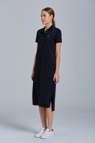Abito a polo - Nero