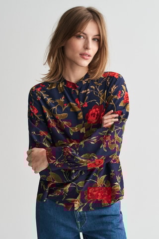 Camicia - Nero e rosso