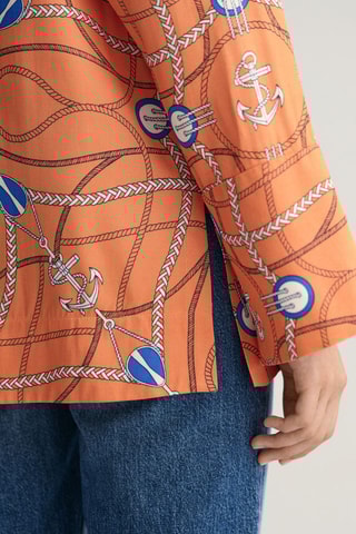 Camicia regular - Arancione