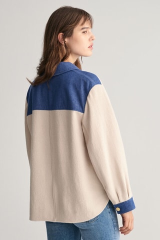 Sovracamicia relaxed - Beige