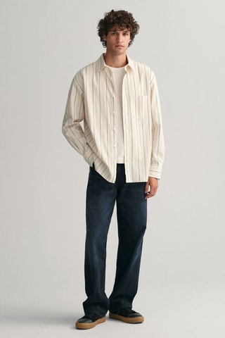 Camicia oversize - Beige