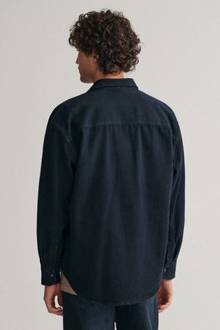 Camicia oversize - Nero