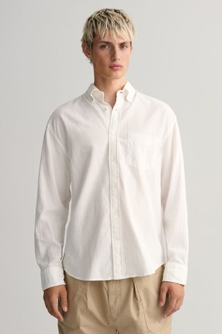 Camicia relaxed - Ecrù