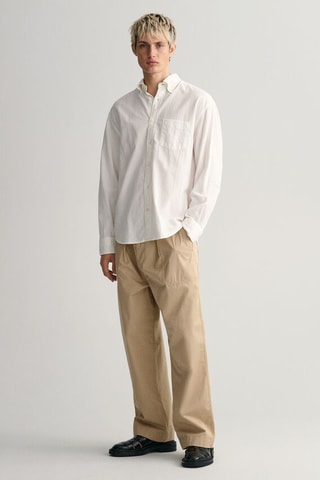 Camicia relaxed - Ecrù