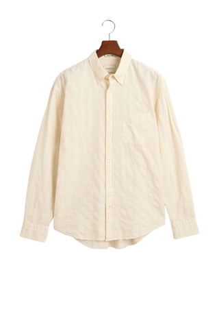 Camicia relaxed - Crema